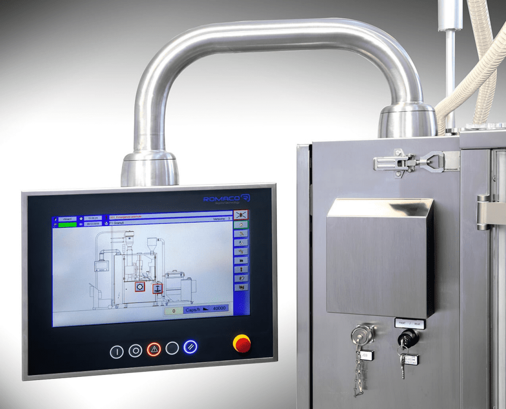 panel of romaco capsule filler